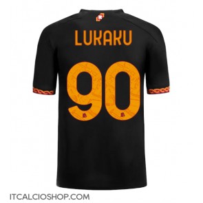 AS Roma Romelu Lukaku #90 Terza Maglia 2023-24 Manica Corta